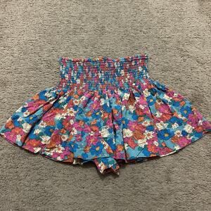 Natural Life Floral Flowy Shorts Size Small Multi Colored